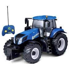 MAISTO TECH TRACTOR NEW HOLLAND 1;16 BLAUW ()